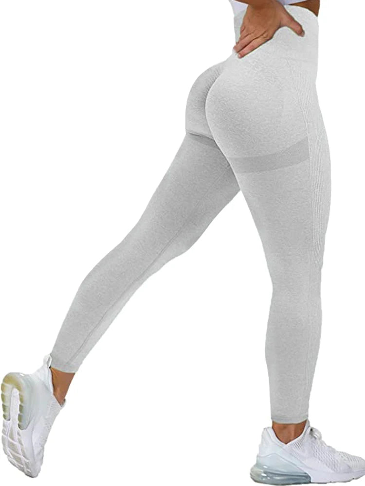 Elevate Black High-Waist Workout Leggings