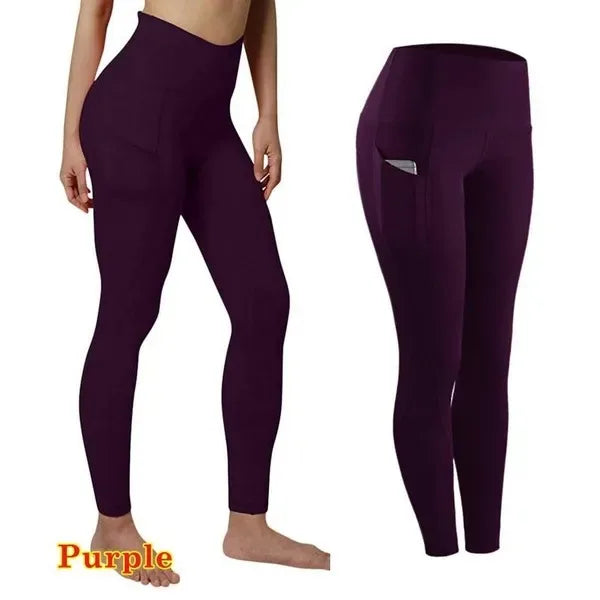 Seamless Tummy Control Yoga Leggings