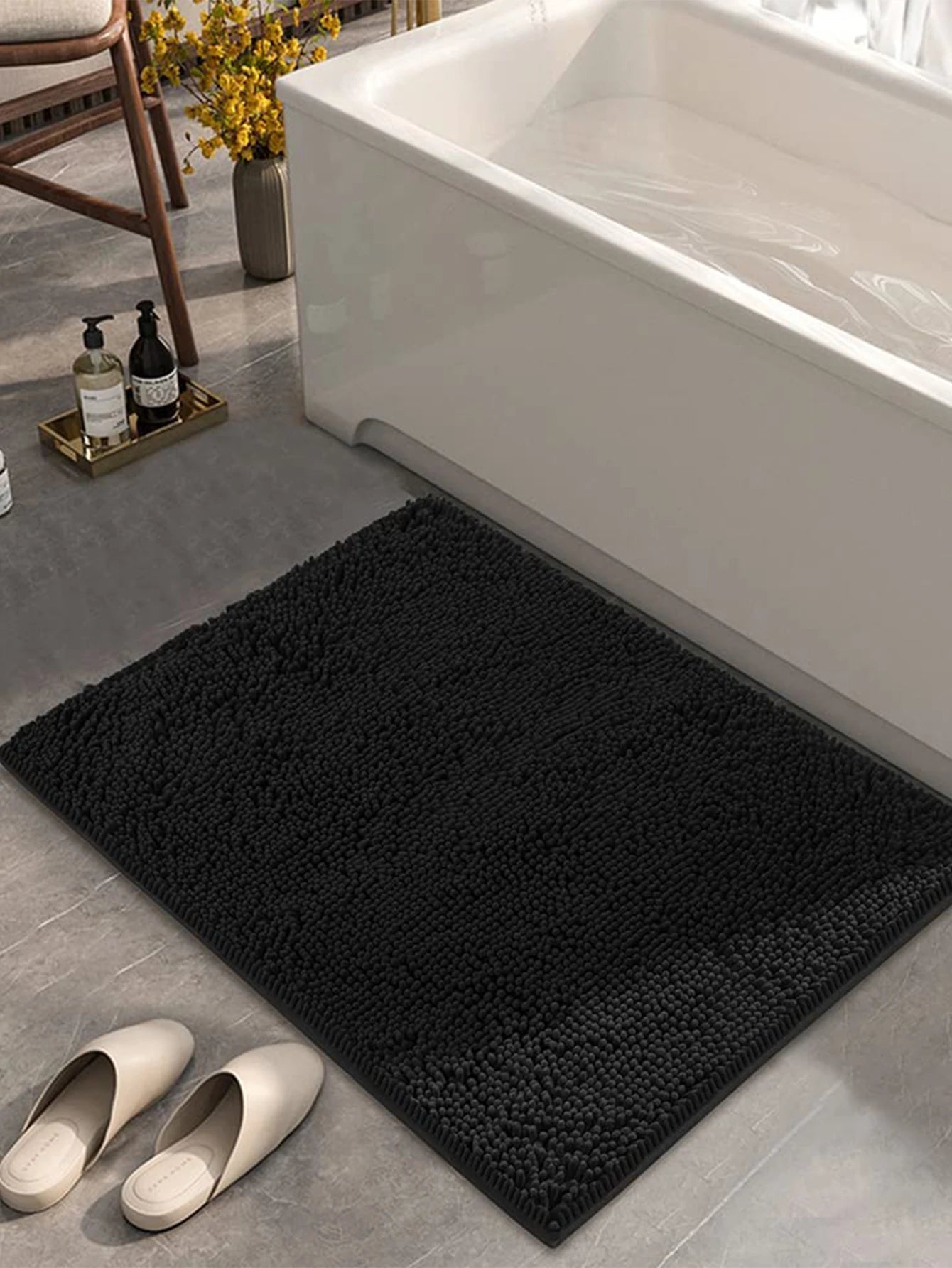 Comfort Plush Non-Slip Bath Rug