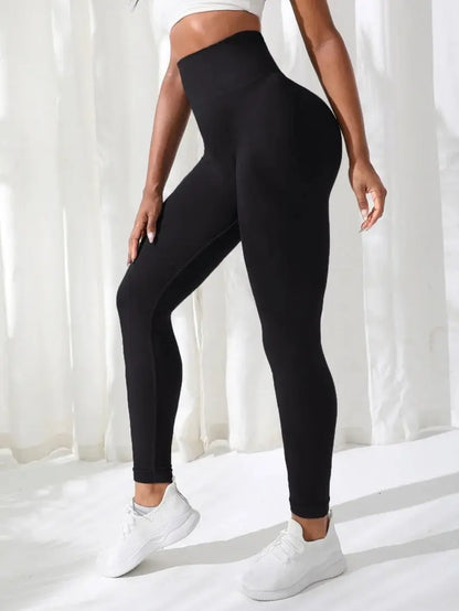 Seamless High-Waist Yoga Leggings