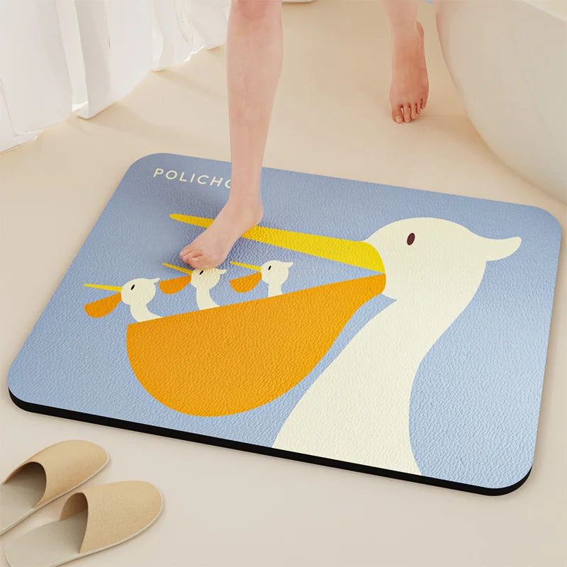 Diatomite Fast-Dry Bathroom Mat