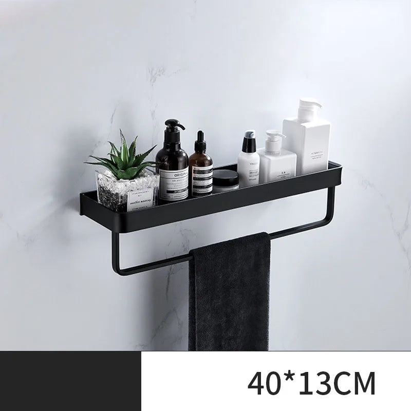 Modern Space-Saving Bathroom Shelf