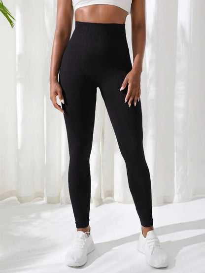 Seamless High-Waist Yoga Leggings